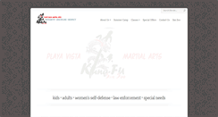 Desktop Screenshot of playavistamartialarts.com